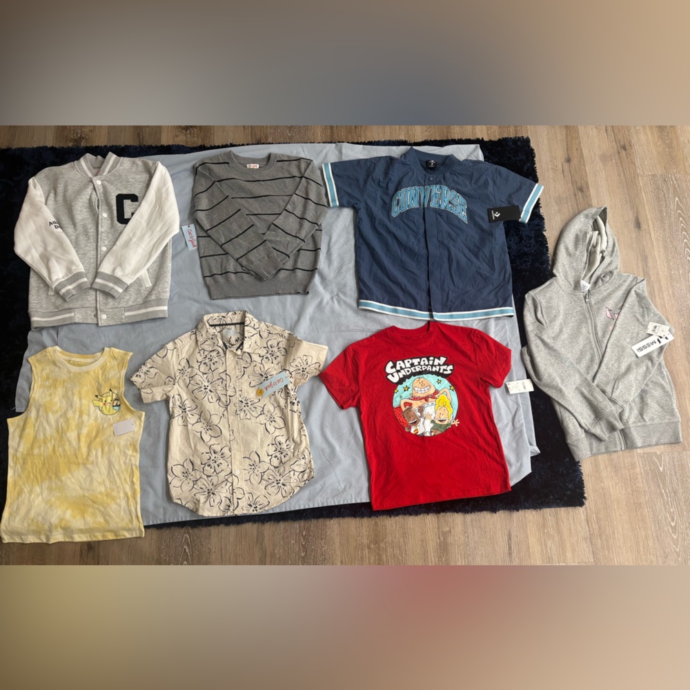 Cat & Jack Kids Shirts & Tops Collection - Red, Gray, Blue, Yellow